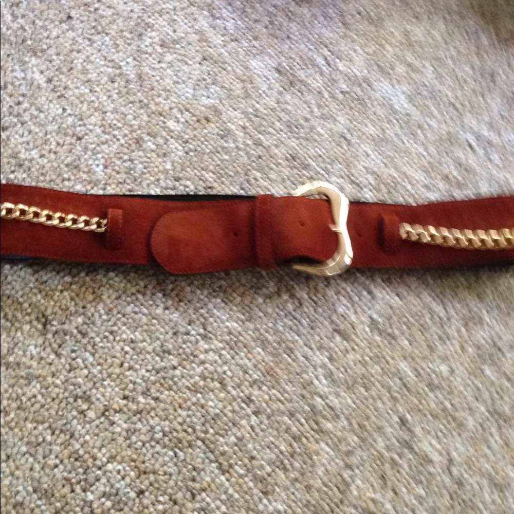 Awesome suede leather belt